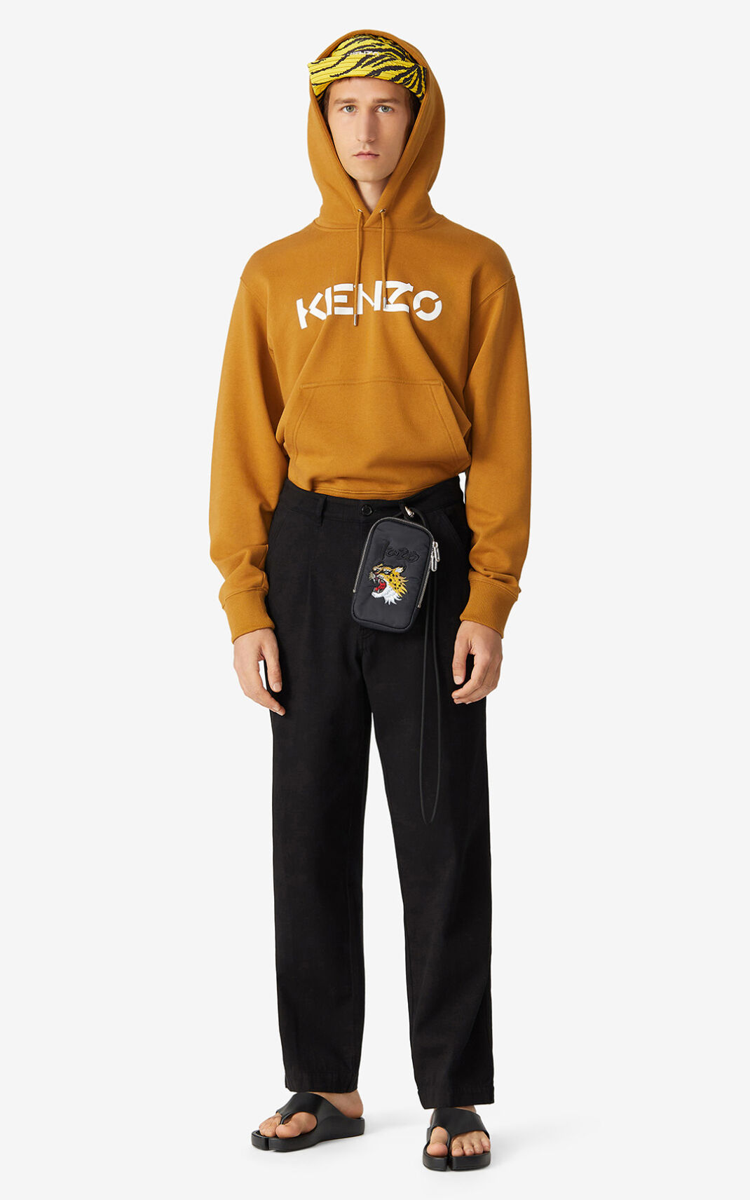 Kenzo Chino Pantolon Erkek Siyah | 2945-TZQME